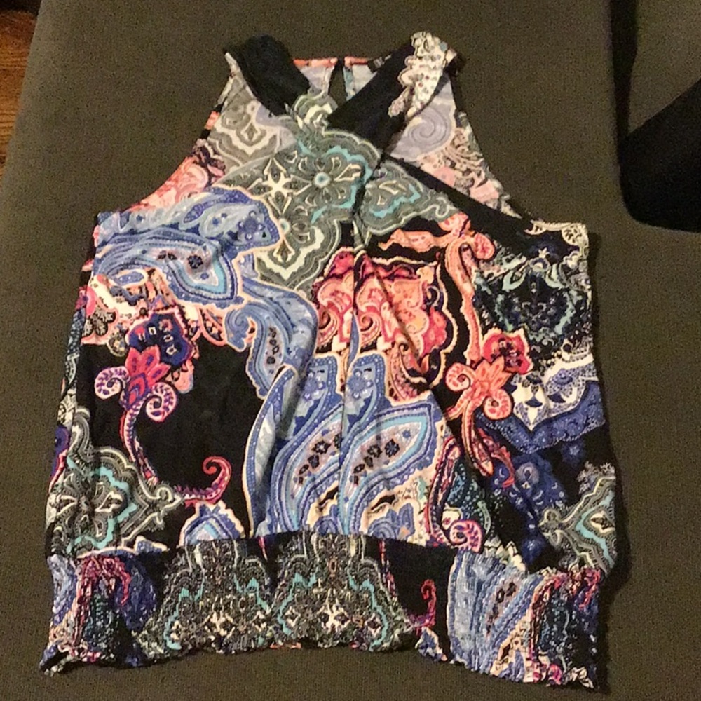 INC Print top - Picture 3 of 4